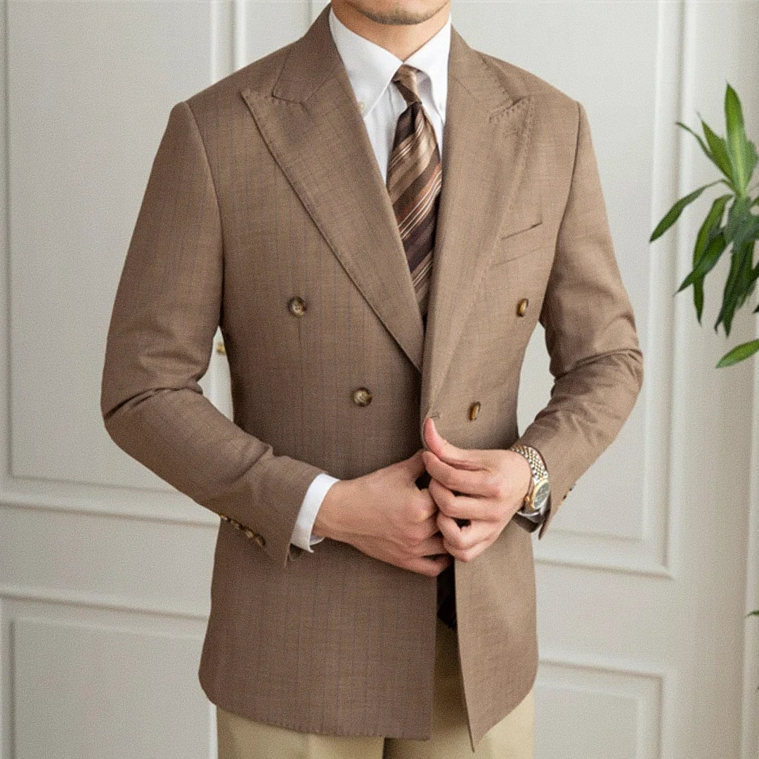 Men's Double-Breasted Blazer Veltic F009 - Veltic