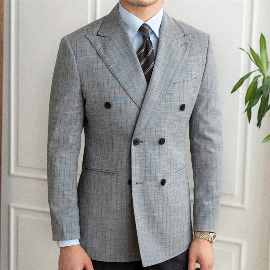 Men's Double-Breasted Blazer Veltic F009 - Veltic