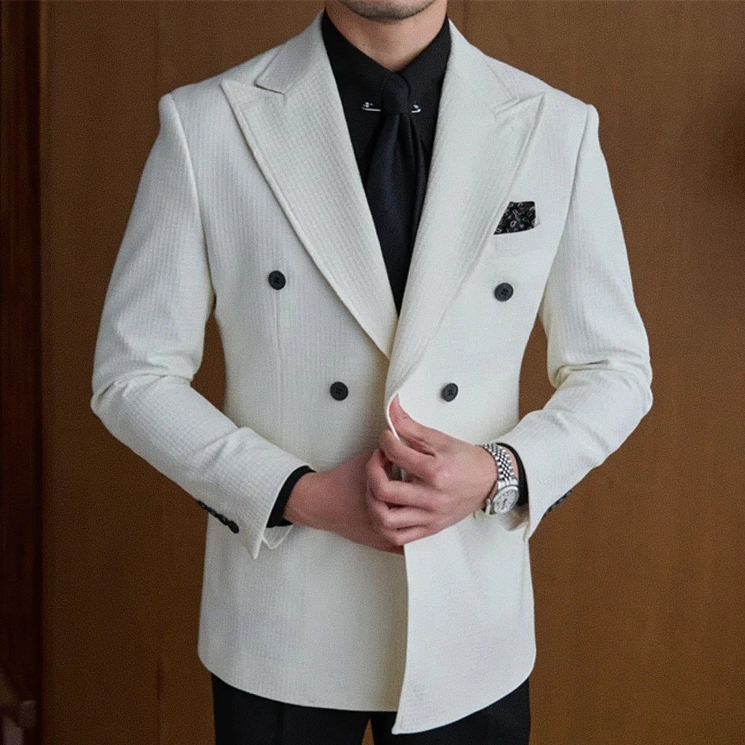 Men's Double-Breasted Blazer Veltic F011 - Veltic