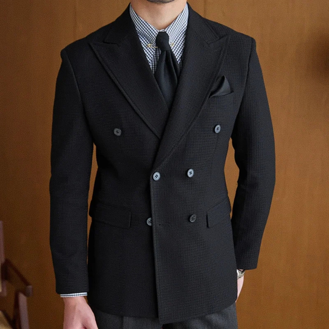 Men's Double-Breasted Blazer Veltic F011 - Veltic