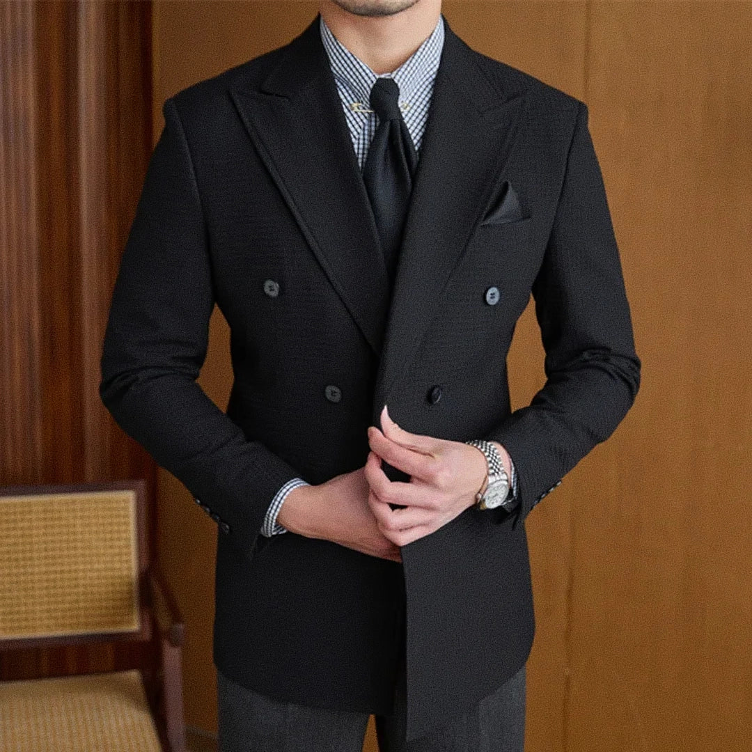 Men's Double-Breasted Blazer Veltic F011 - Veltic