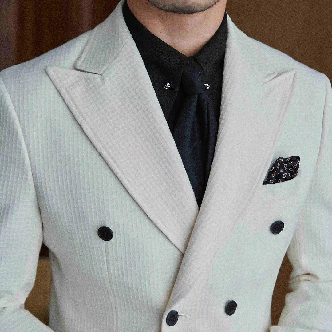 Men's Double-Breasted Blazer Veltic F011 - Veltic