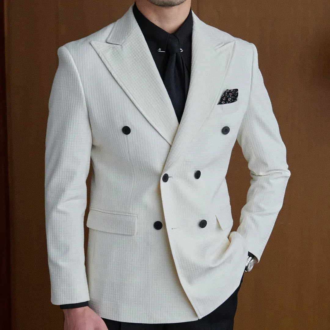Men's Double-Breasted Blazer Veltic F011 - Veltic