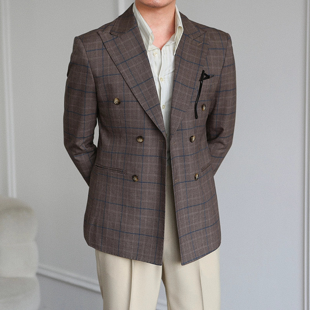 Men's Double-Breasted Blazer Veltic F004 - Veltic