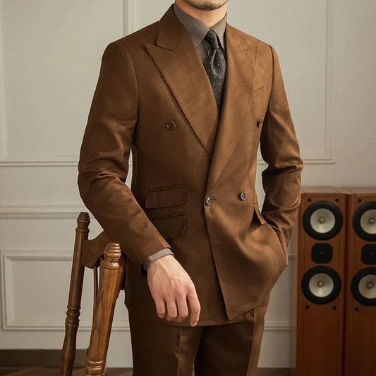 Men's Double-Breasted Blazer Veltic F005 - Veltic