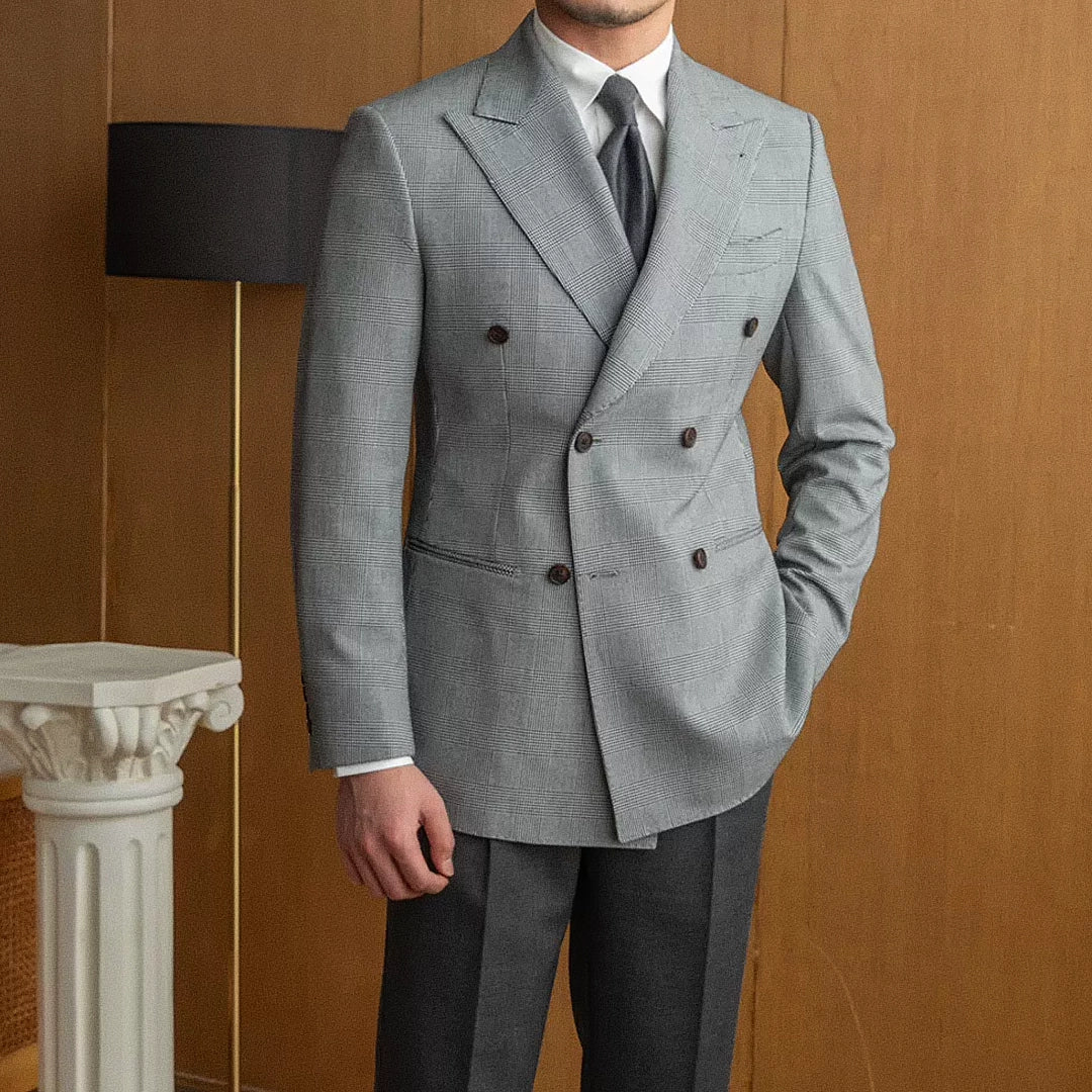 Men's Double-Breasted Blazer Veltic F006 - Veltic