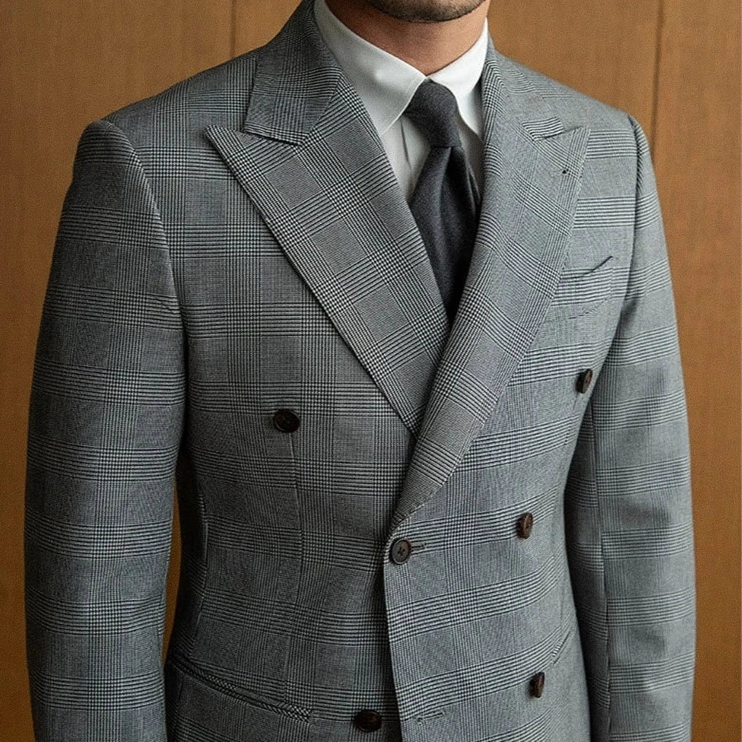 Men's Double-Breasted Blazer Veltic F006 - Veltic