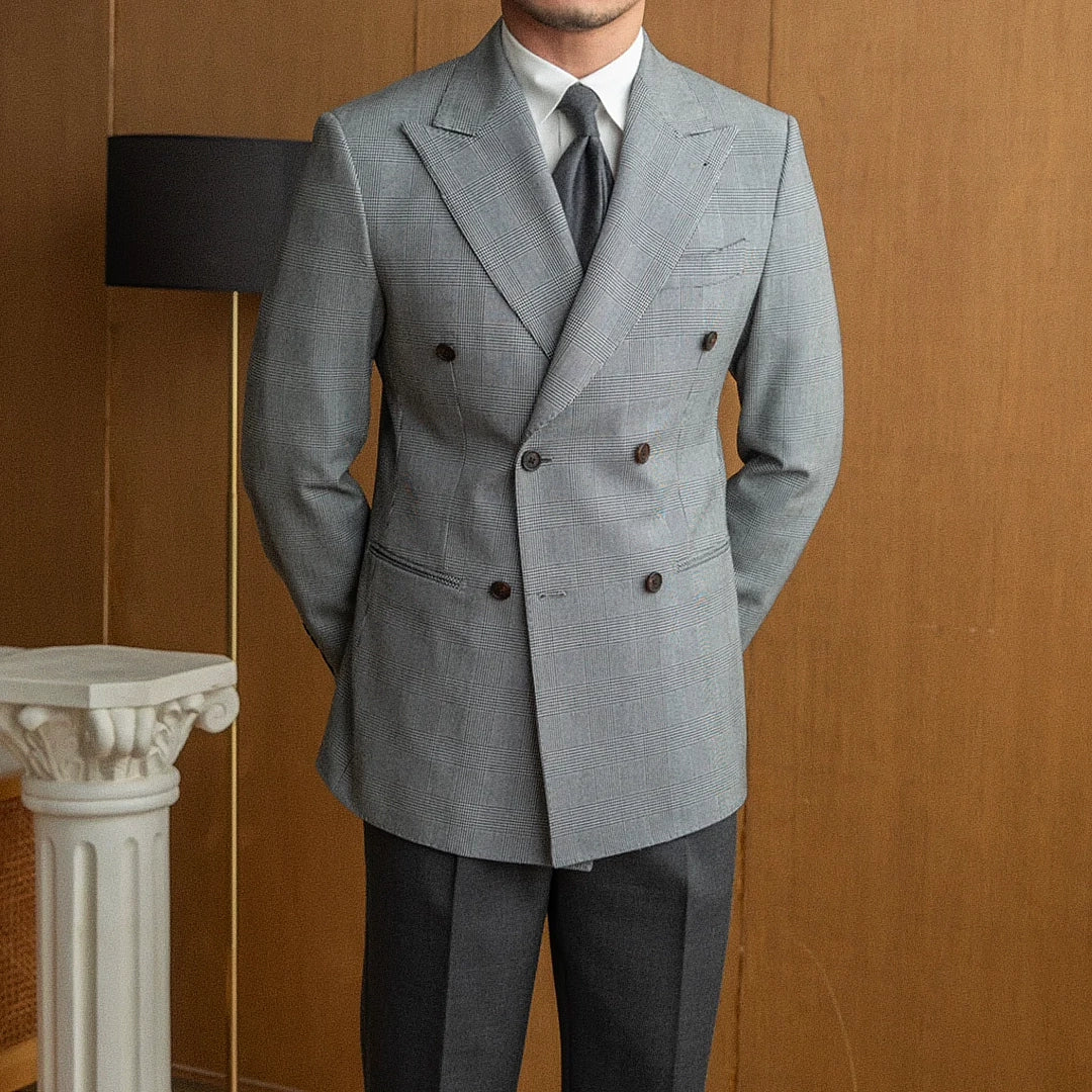 Men's Double-Breasted Blazer Veltic F006 - Veltic