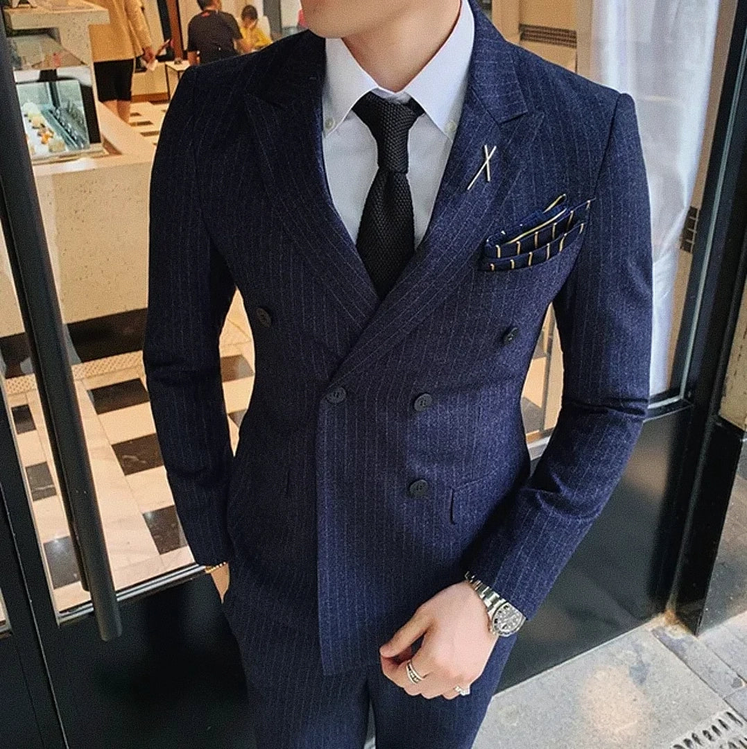 Men's Double-Breasted Blazer Veltic - Veltic