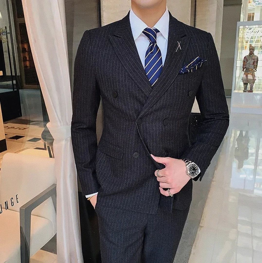Men's Double-Breasted Blazer Veltic - Veltic