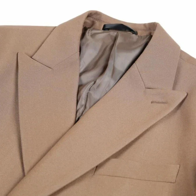 Men's Double-Breasted Veltic Blazer F016 - Veltic