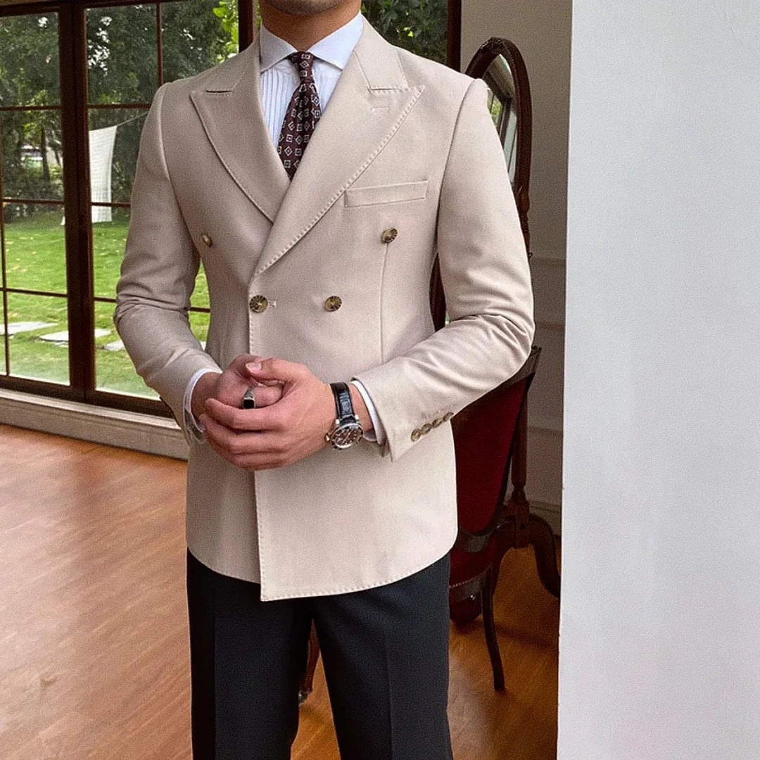 Men's Double-Breasted Blazer Veltic F008 - Veltic