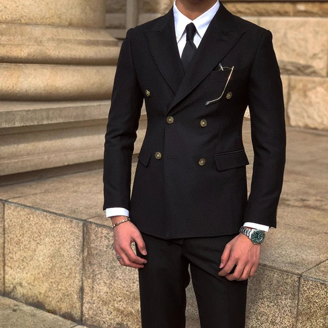 Men's Double-Breasted Blazer Veltic F008 - Veltic