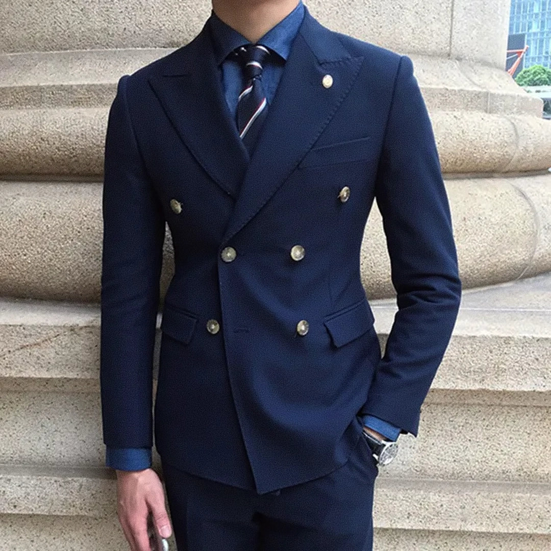 Men's Double-Breasted Blazer Veltic F008 - Veltic