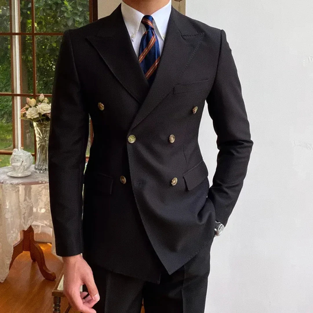Men's Double-Breasted Blazer Veltic F008 - Veltic