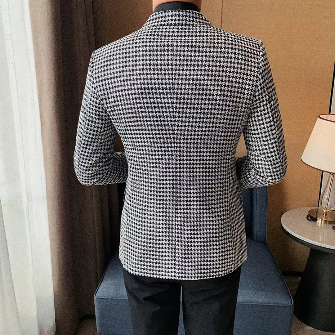 Men's Checked Blazer Veltic F019 - Veltic