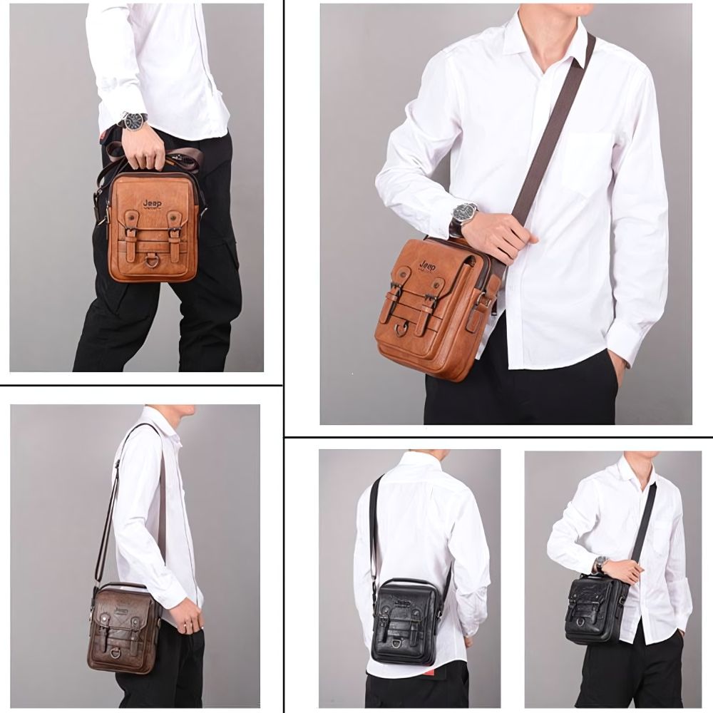 Men's Jeep Crossbody Bag - Veltic