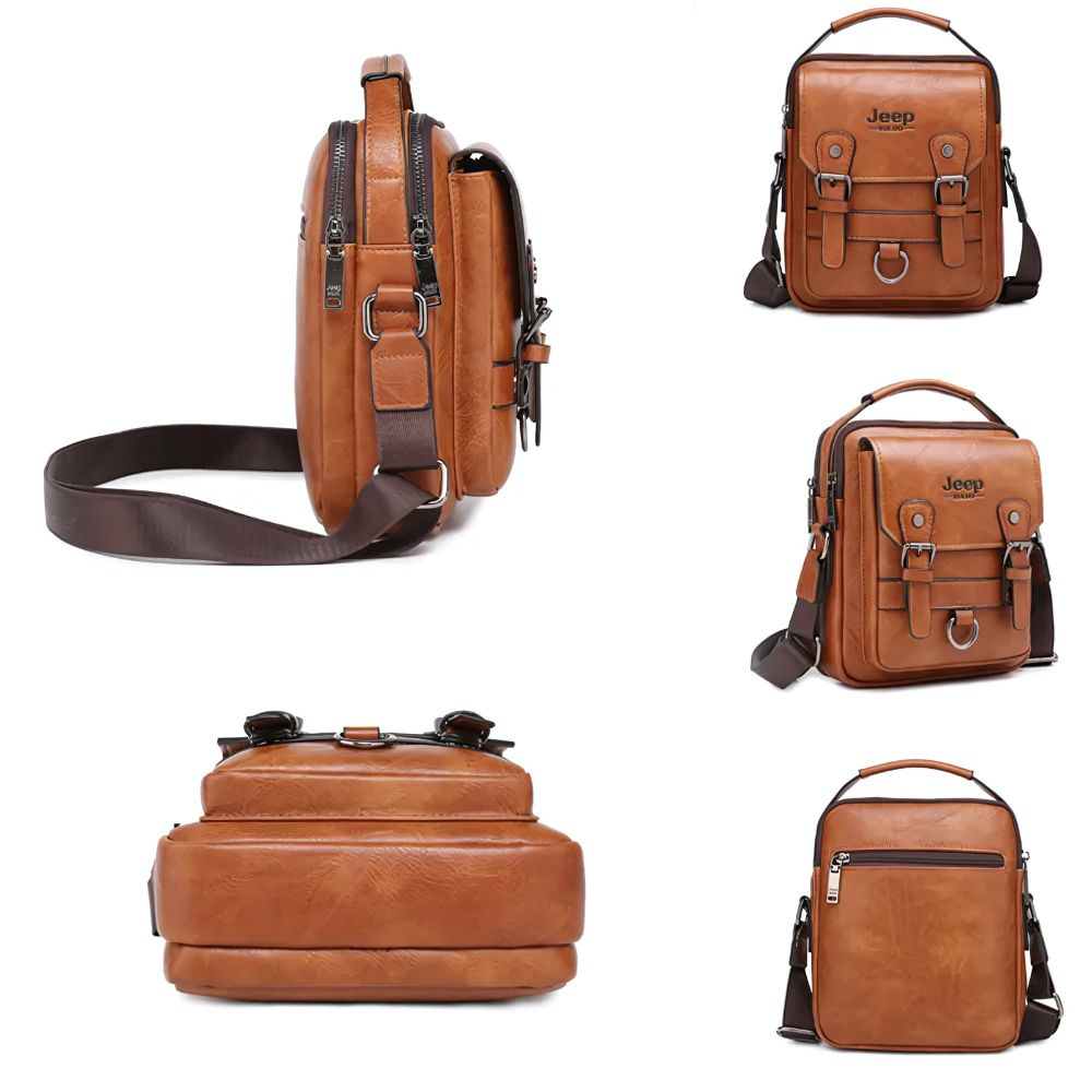 Men's Jeep Crossbody Bag - Veltic