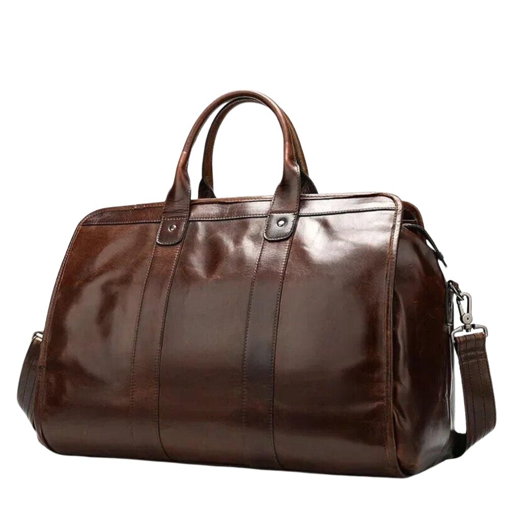 Veltic Trenthor Leather Travel Bag - Veltic