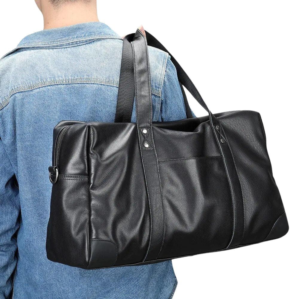 Veltic Velthor Leather Travel Bag - Veltic