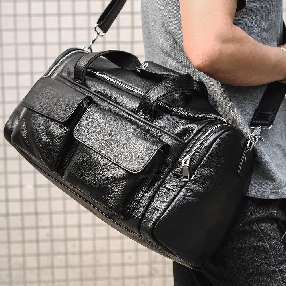 Veltic Braveton Leather Travel Bag - Veltic