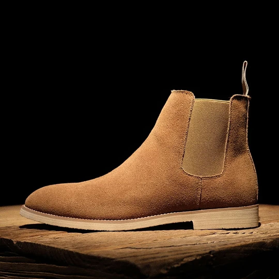 Men's Camden Leather and Suede Chelsea Boot - Veltic