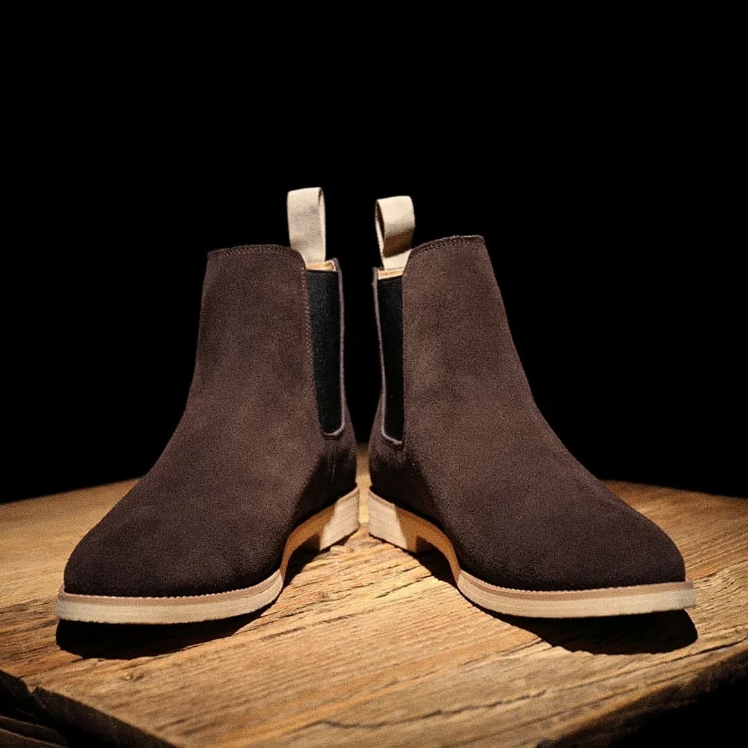 Men's Camden Leather and Suede Chelsea Boot - Veltic