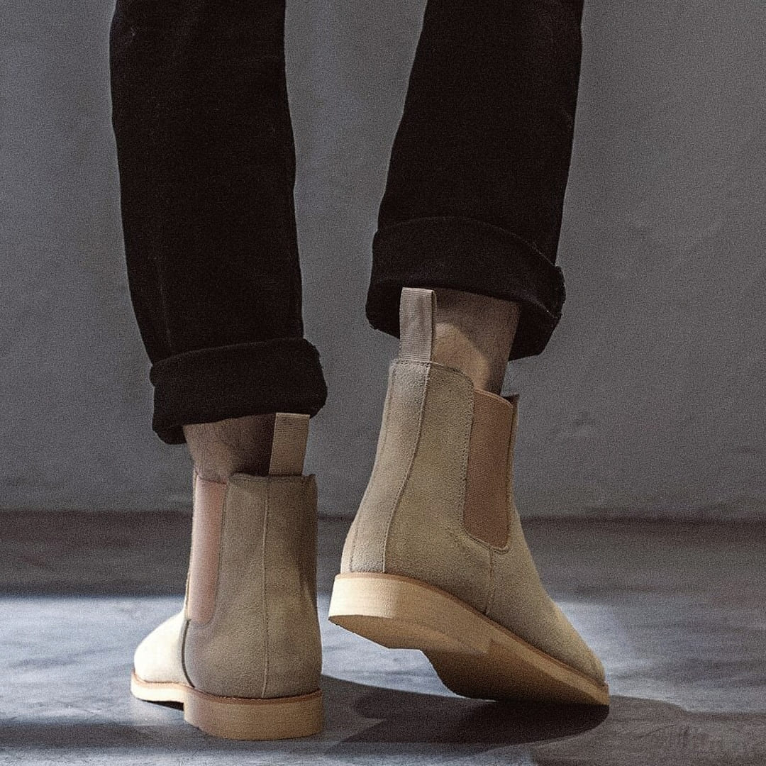 Men's Camden Leather and Suede Chelsea Boot - Veltic