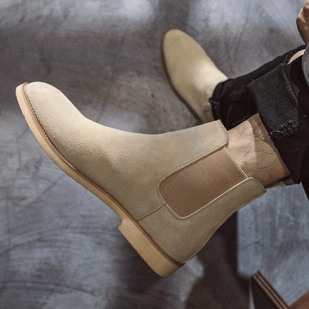 Men's Camden Leather and Suede Chelsea Boot - Veltic
