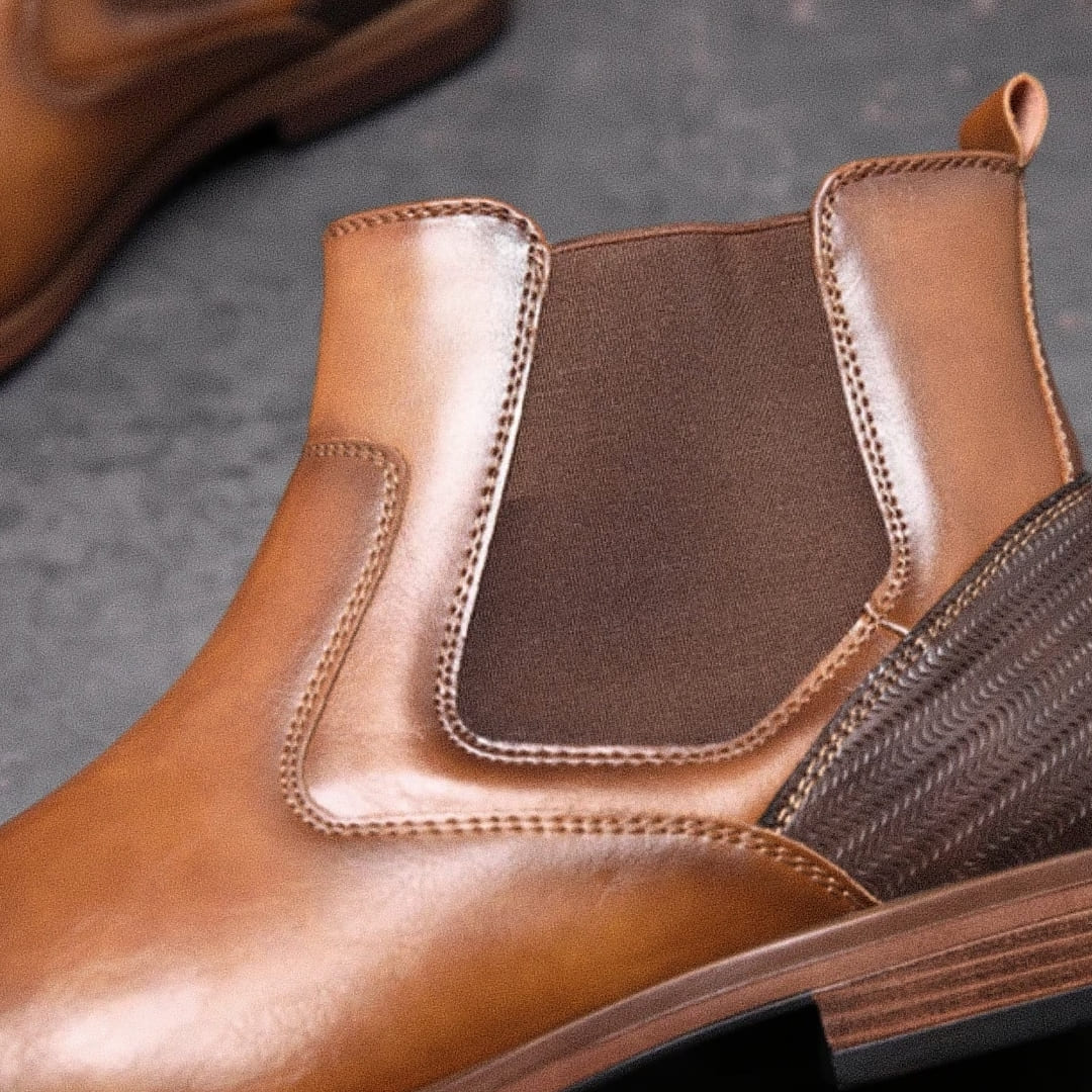 Men's Coventry Classic Leather Chelsea Boot - Veltic