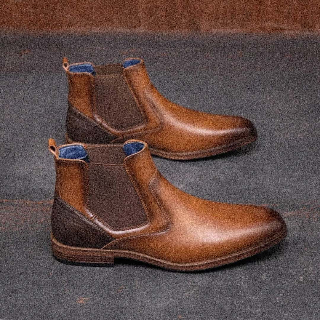 Men's Coventry Classic Leather Chelsea Boot - Veltic