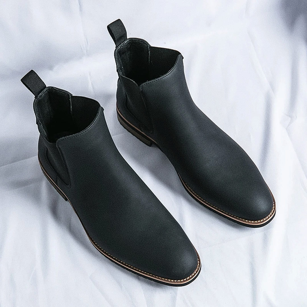 Men's Meridian Classic Leather Chelsea Boot - Veltic