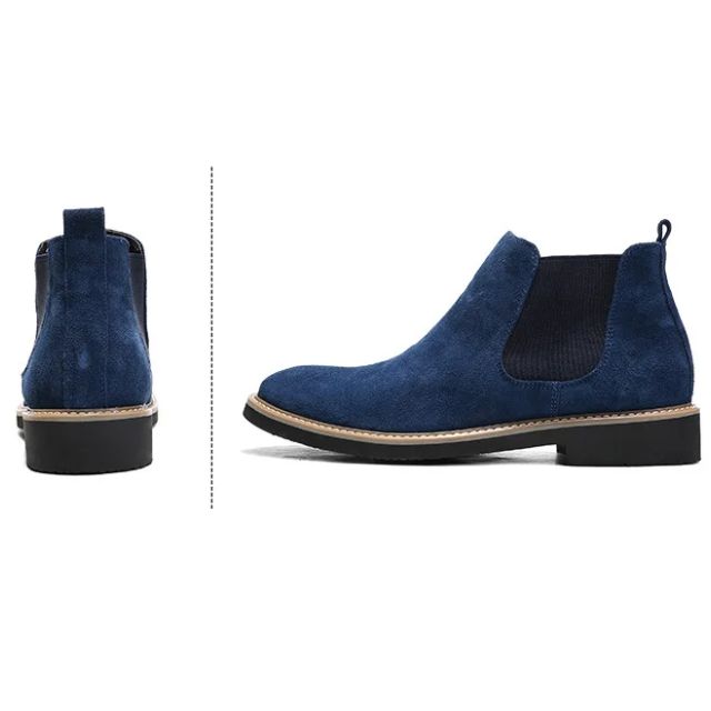 Men's Vienna Leather and Suede Chelsea Boot - Veltic