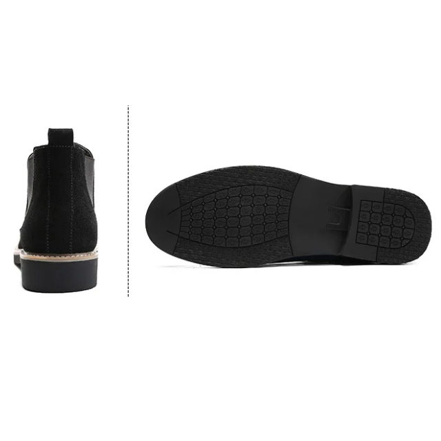 Men's Vienna Leather and Suede Chelsea Boot - Veltic
