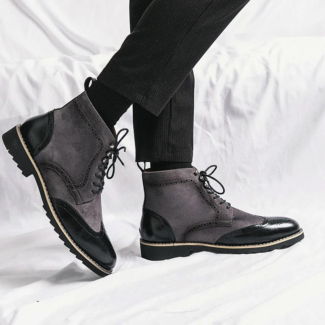 Men's Dress Leather Boot - Veltic