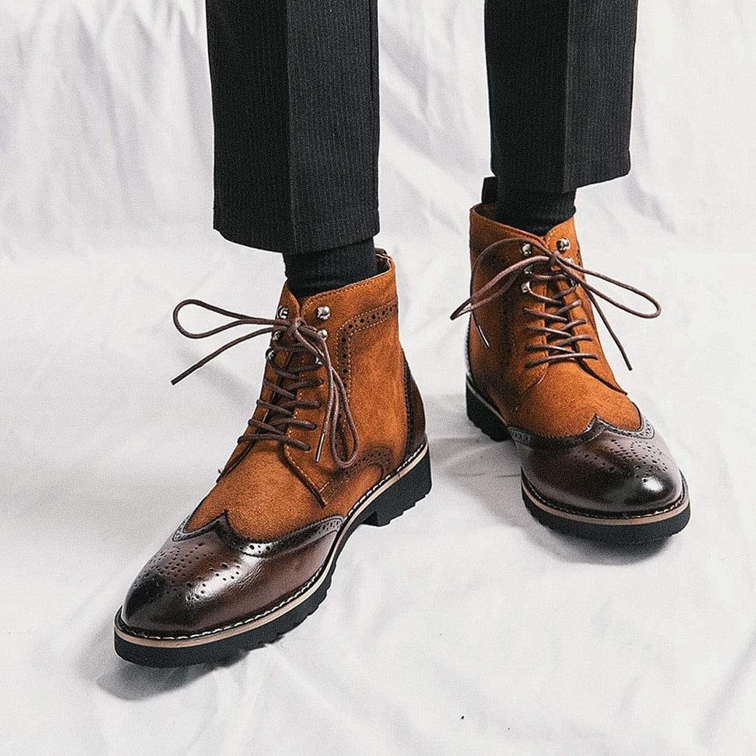 Men's Dress Leather Boot - Veltic