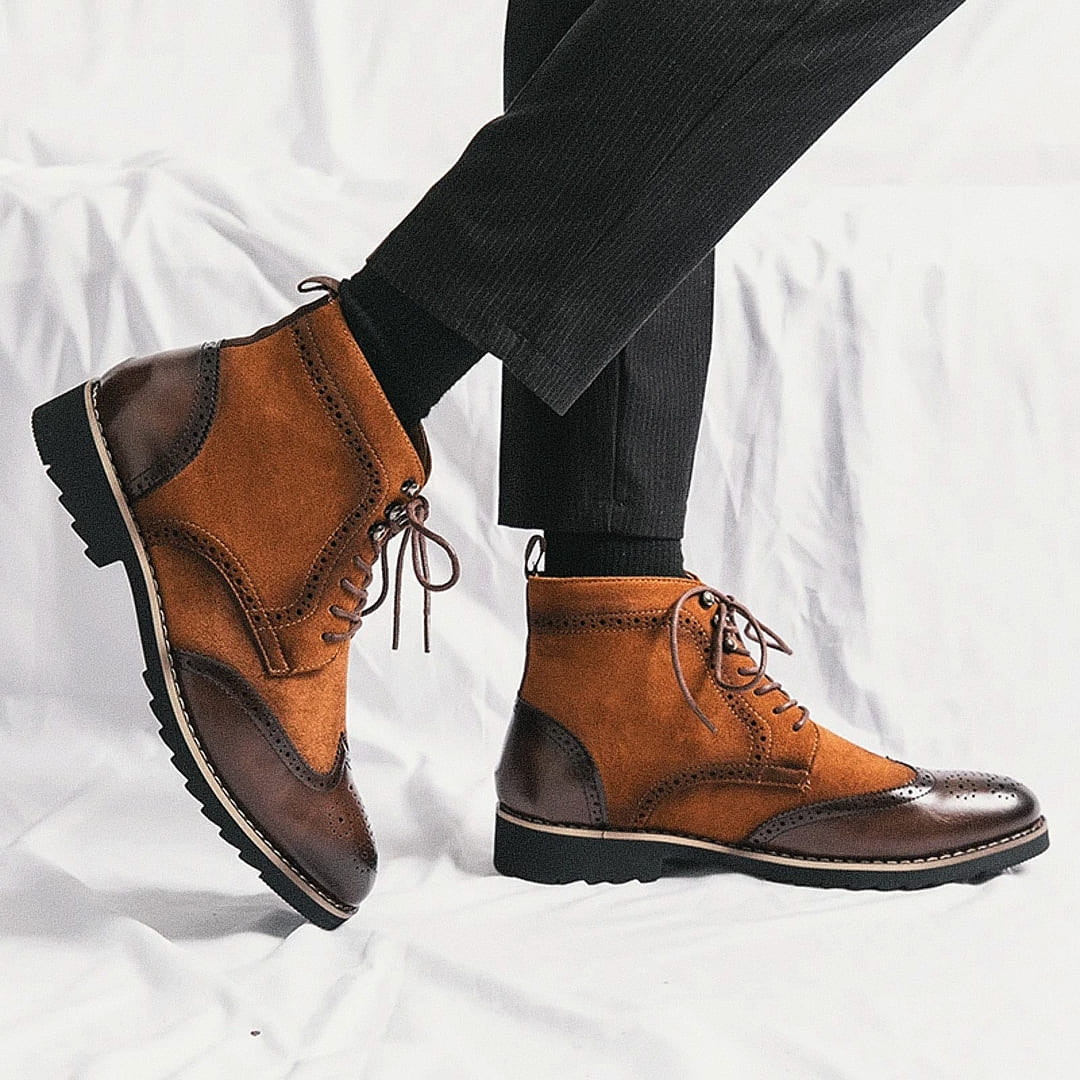 Men's Dress Leather Boot - Veltic