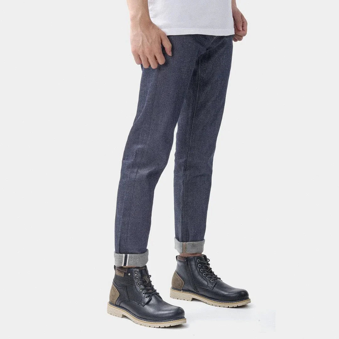Men's Leather and Suede Michigan Boot - Veltic