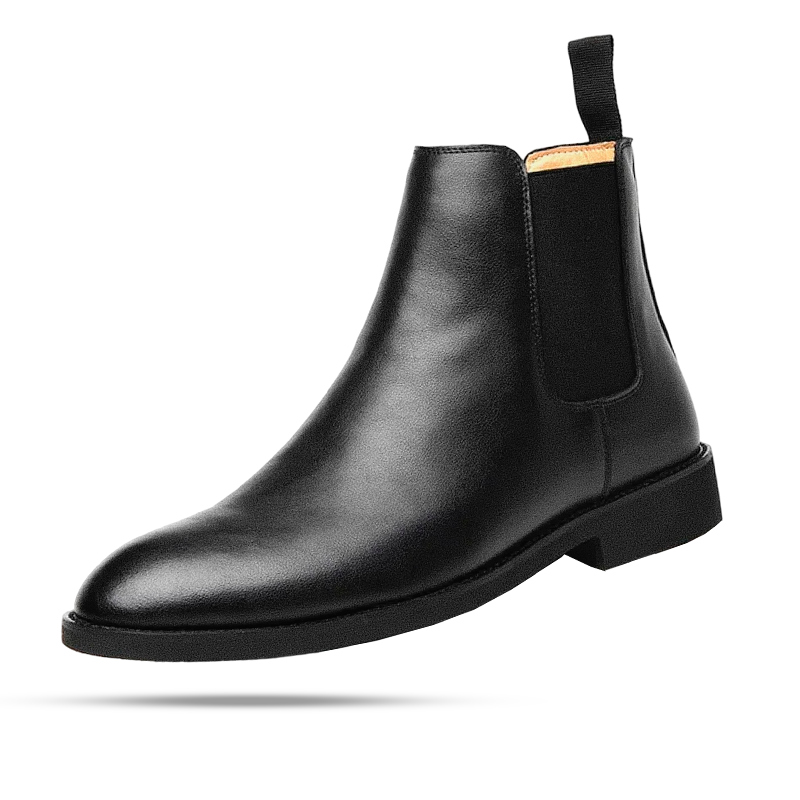 Men's Chelsea Boot in Leather with Classic British Design - Veltic