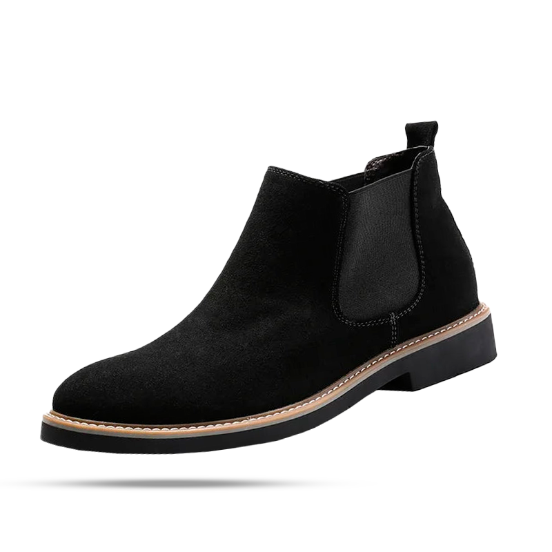 Men's Vienna Leather and Suede Chelsea Boot - Veltic
