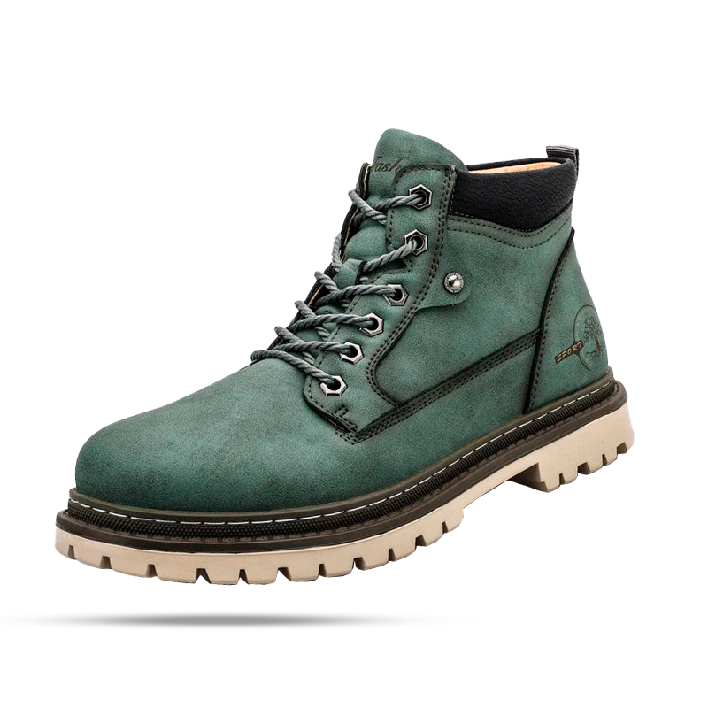 Men's Structured Frankfurt Leather Boot - Veltic