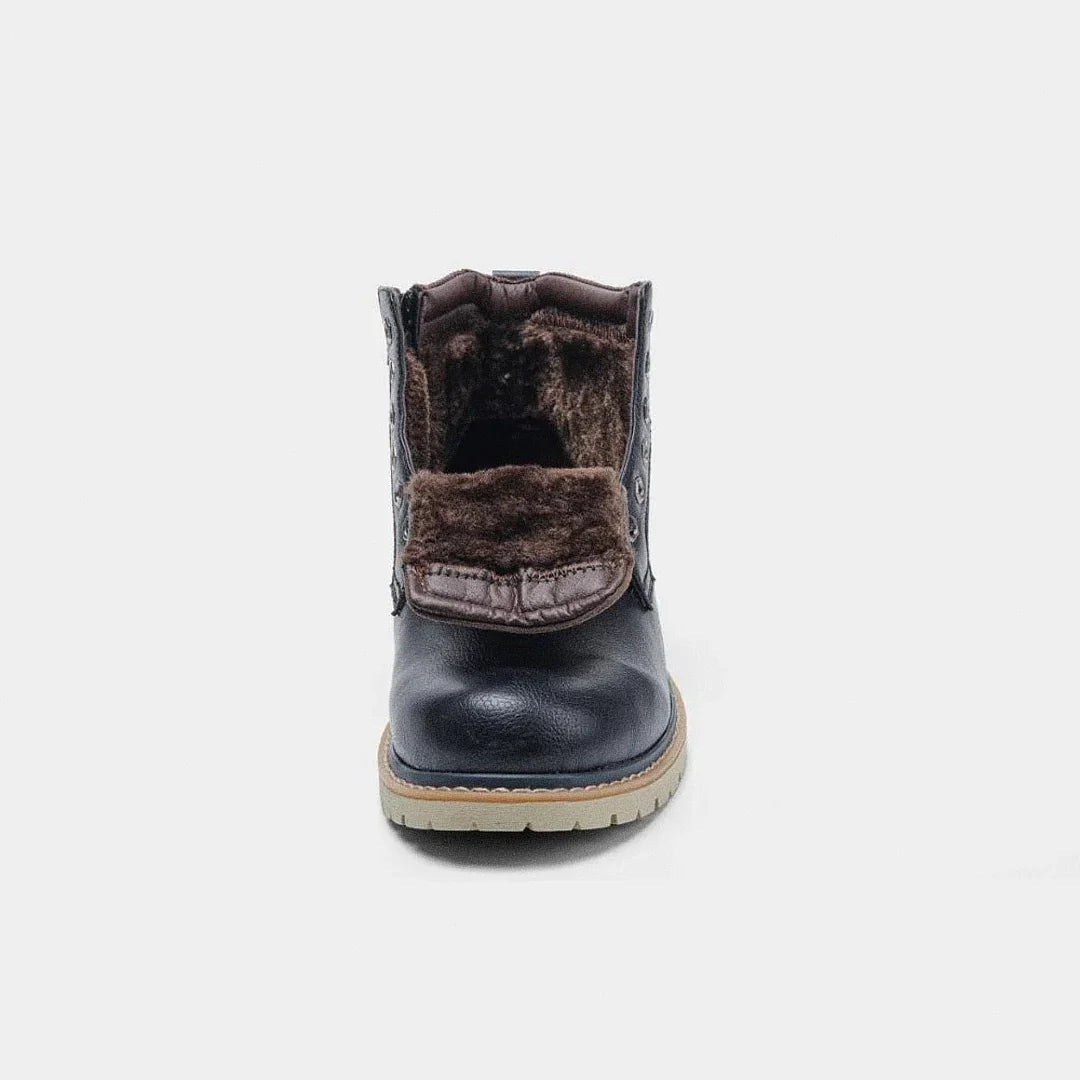 Men's Leather and Suede Michigan Boot - Veltic