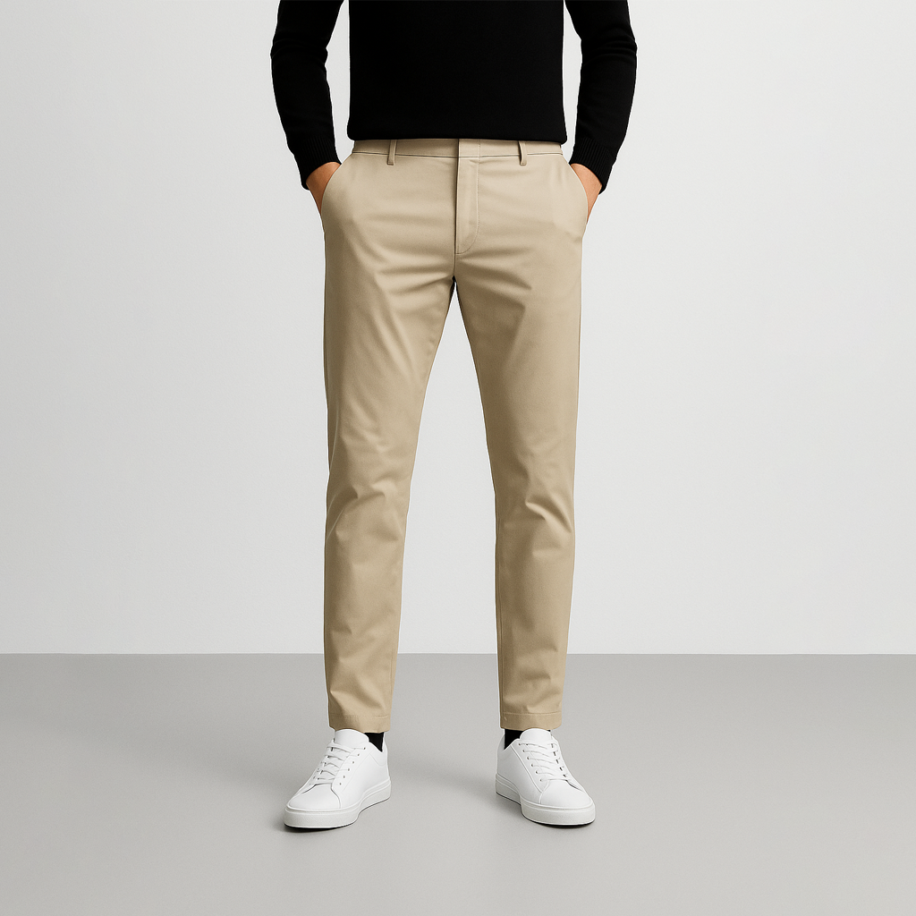 Men's Chino Cotton Twill Trousers Veltic F010 - Veltic