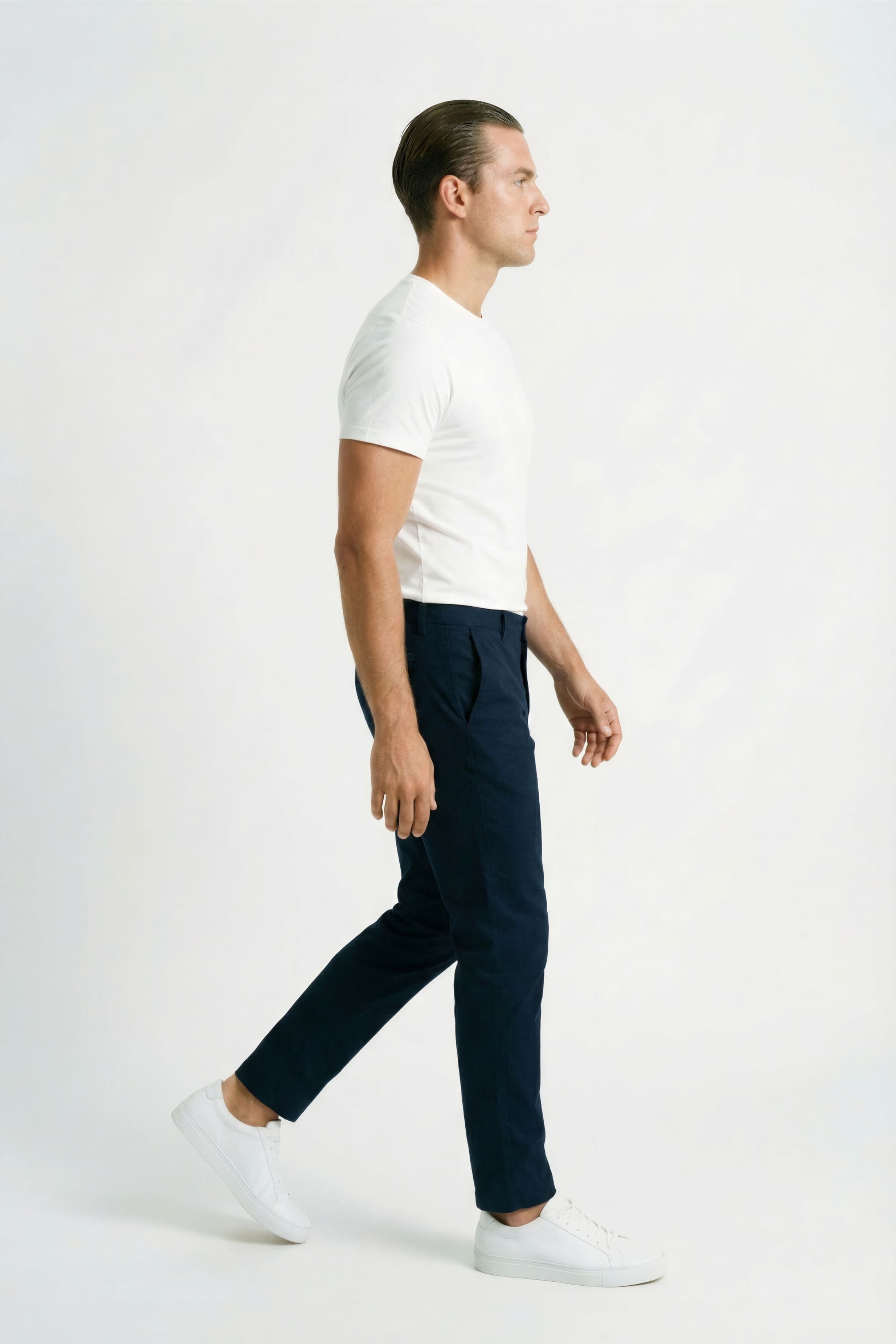 Men's Lightweight Tailored Trousers - Veltic