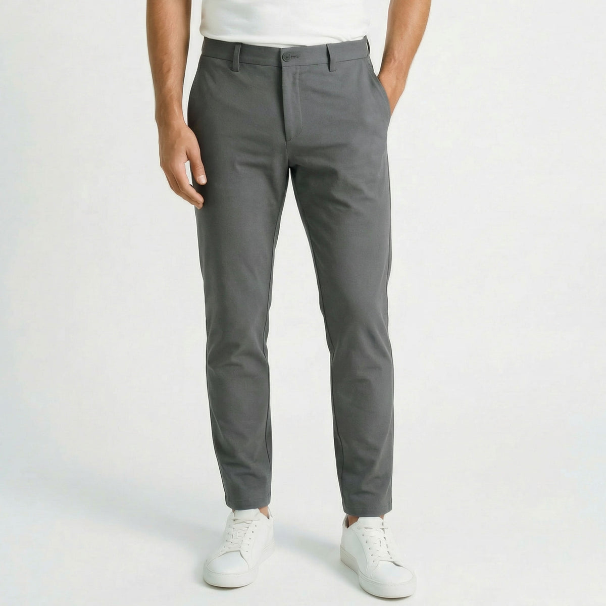 Men's Lightweight Tailored Trousers - Veltic