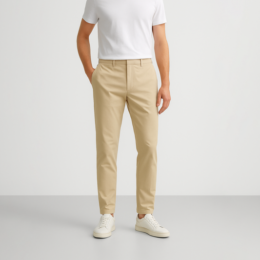 Men's Chino Cotton Twill Trousers Veltic F011 - Veltic