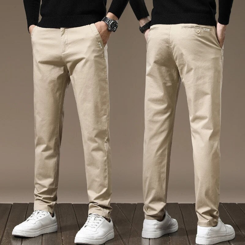 Men's Chino Cotton Twill Trousers Veltic F010 - Veltic