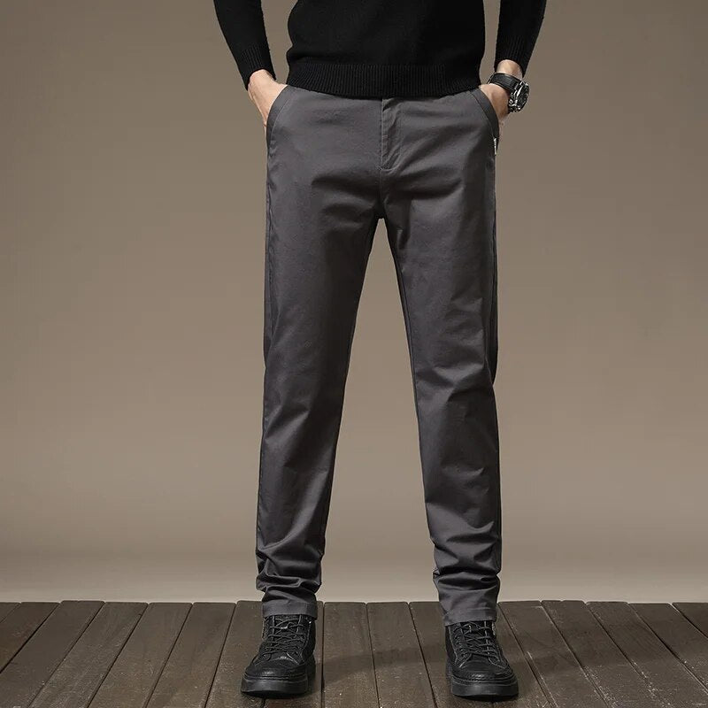 Men's Chino Cotton Twill Trousers Veltic F010 - Veltic
