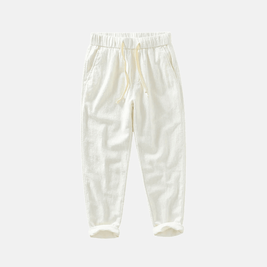 Men's Linen Trousers Santorini - Veltic