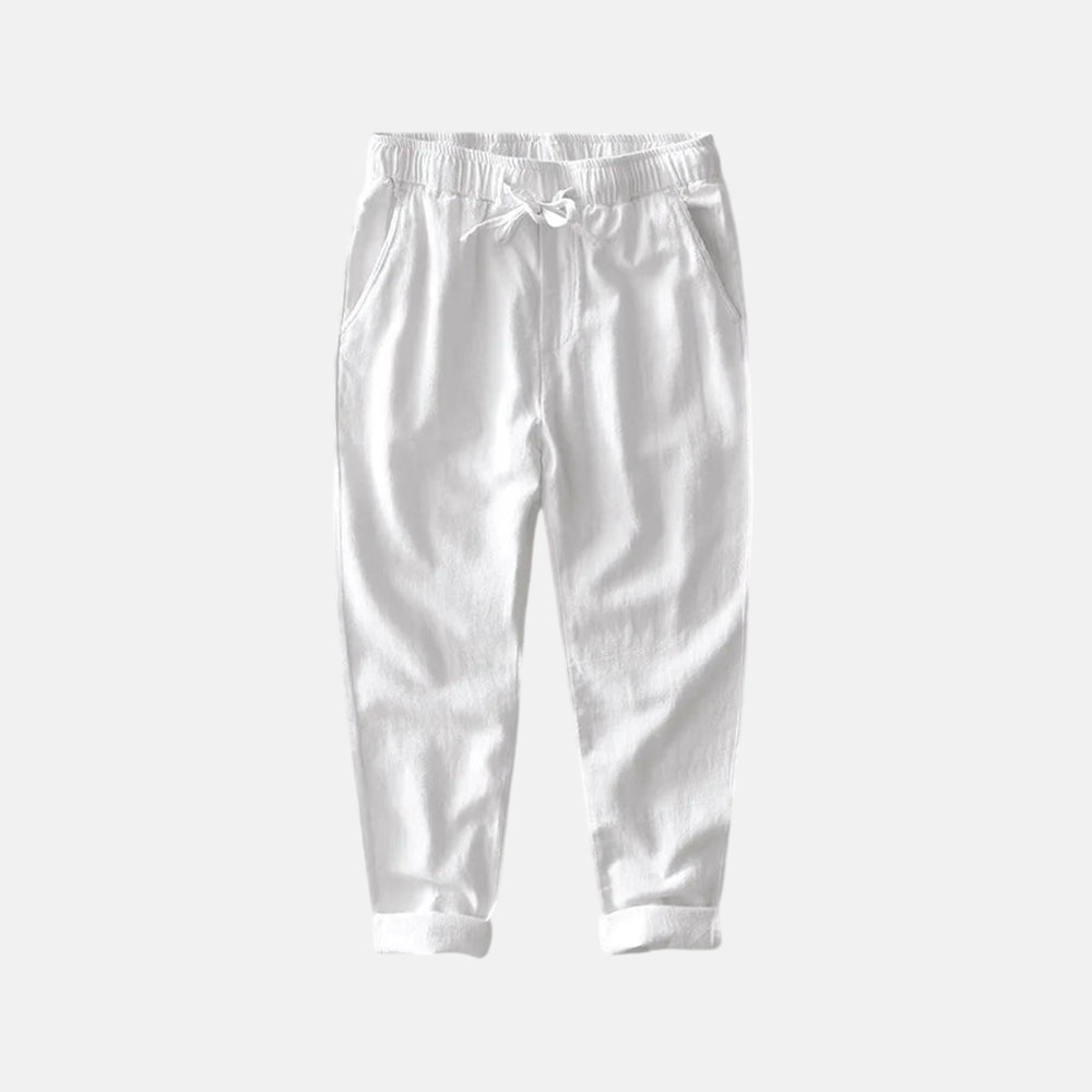 Men's Linen Trousers Sartoria - Veltic